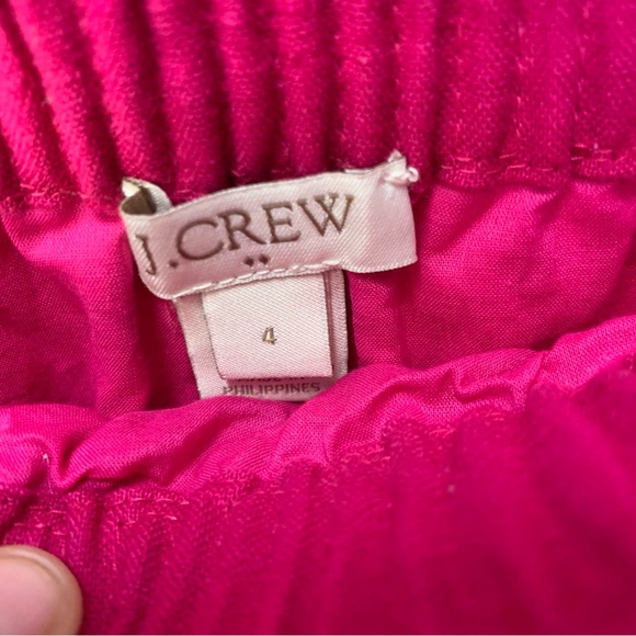 J. Crew Hot Pink Sidewalk Skirt - Picture 8 of 9